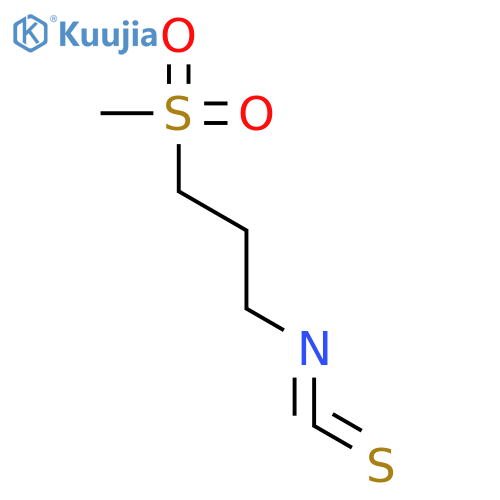 Propane,1-isothiocyanato-3-(methylsulfonyl)- structure