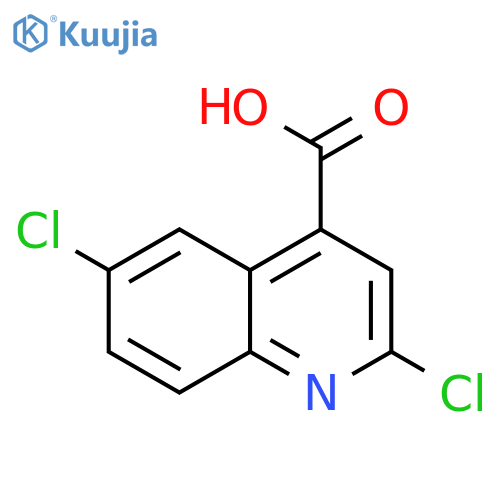 4-QUINOLINECARBOXYLIC ACID, 2,6-DICHLORO- structure
