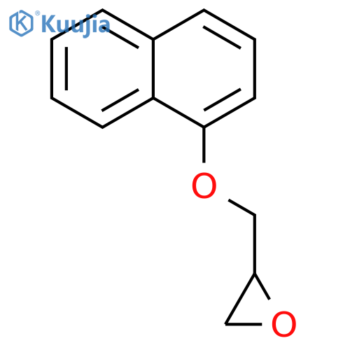 Oxirane, [(naphthalenyloxy)methyl]- structure
