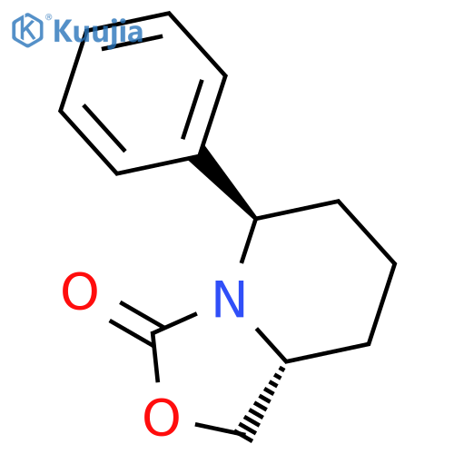 3H-Oxazolo[3,4-a]pyridin-3-one, hexahydro-5-phenyl-, (5R,8aR)- structure