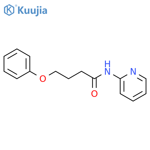 4-phenoxy-N-(pyridin-2-yl)butanamide structure