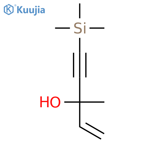 1-Penten-4-yn-3-ol, 3-methyl-5-(trimethylsilyl)- structure
