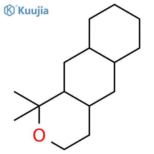 1H-Naphtho[2,3-c]pyran, dodecahydro-1,1-dimethyl- structure