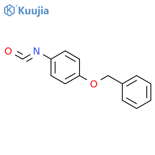 4-Benzyloxyphenyl isocyanate structure
