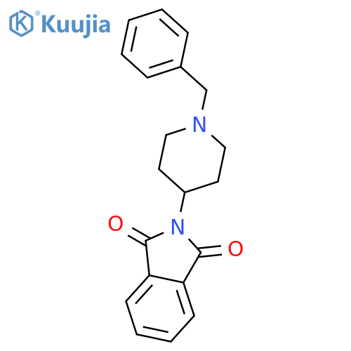 1H-Isoindole-1,3(2H)-dione, 2-[1-(phenylmethyl)-4-piperidinyl]- structure