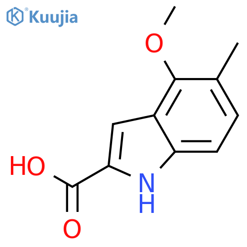 4-methoxy-5-methyl-1H-Indole-2-carboxylic acid structure