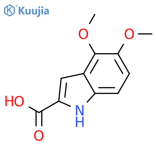 4,5-Dimethoxy-1H-indole-2-carboxylic Acid structure