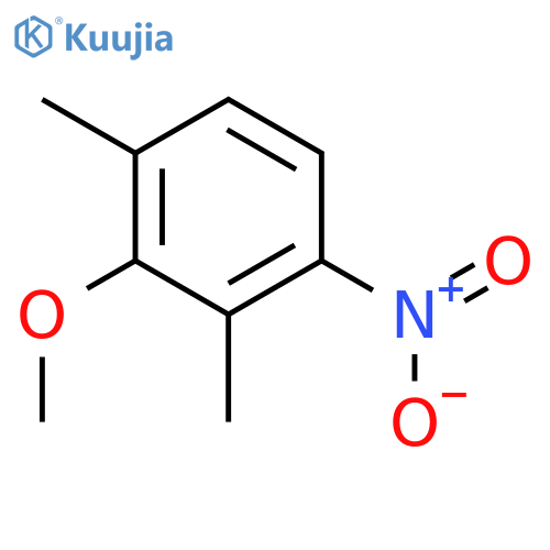 2-methoxy-1,3-dimethyl-4-nitrobenzene structure