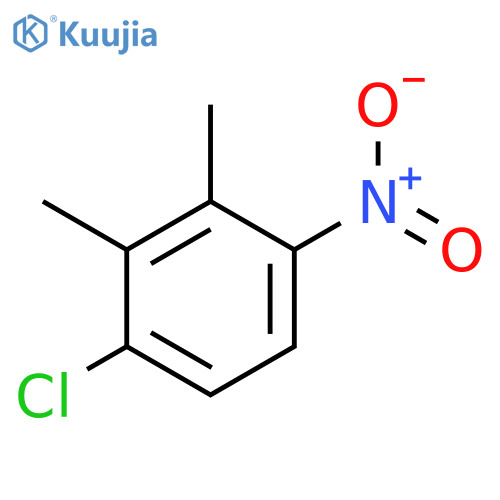 1-chloro-2,3-dimethyl-4-nitrobenzene structure