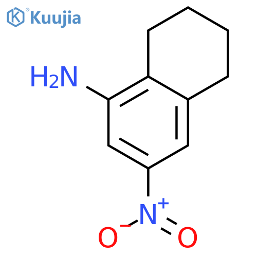 1-NAPHTHALENAMINE, 5,6,7,8-TETRAHYDRO-3-NITRO- structure