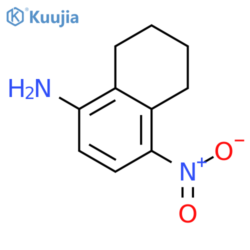 1-Naphthalenamine, 5,6,7,8-tetrahydro-4-nitro- structure