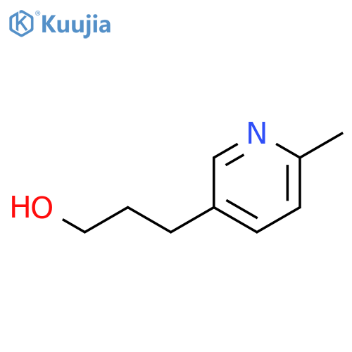 3-(6-methylpyridin-3-yl)propan-1-ol structure