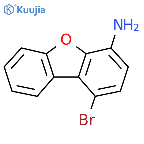 1-Bromodibenzofuran-4-amine structure