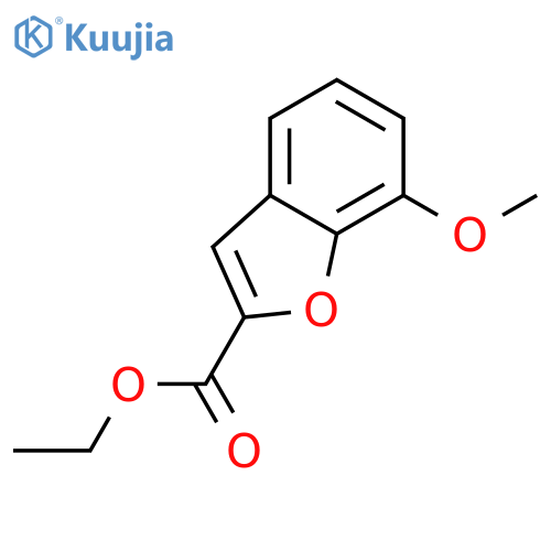 Ethyl 7-methoxybenzofuran-2-carboxylate structure