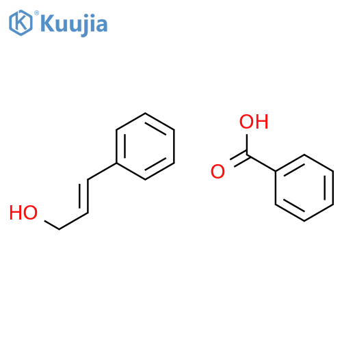 2-Propen-1-ol, 3-phenyl-, benzoate, (E)- structure