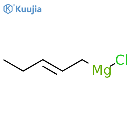 Magnesium, chloro-2-pentenyl- structure