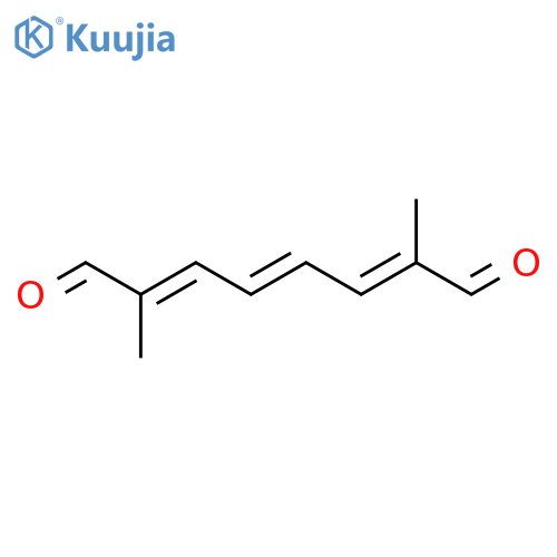 2,7-Dimethylocta-2,4,6-triene-1,8-dial structure
