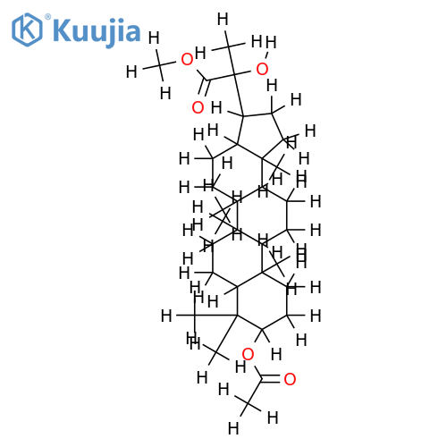 Methyl-(3-O-acetyl-pyxinat) structure