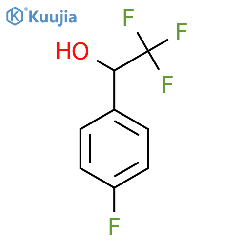 2,2,2-Trifluoro-1-(4-fluorophenyl)ethanol structure