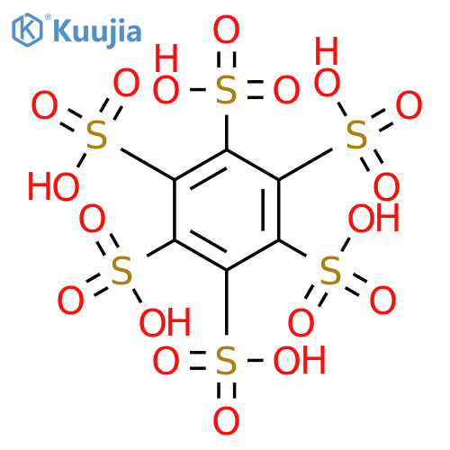 Benzenehexasulfonic acid structure