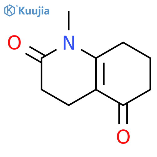 4,6,7,8-tetrahydro-1-methyl-2,5(1H,3H)-Quinolinedione structure