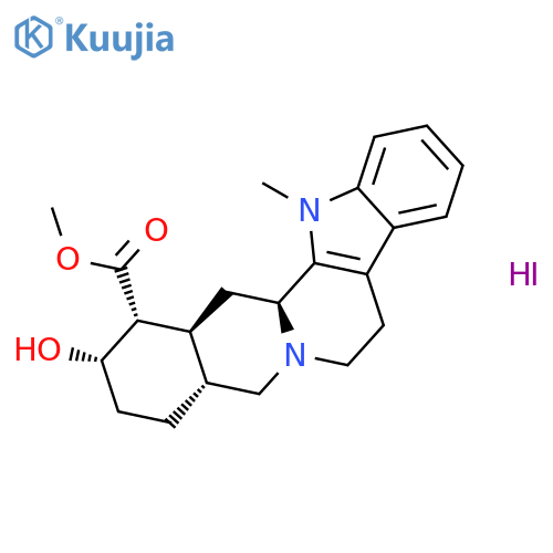 Yohimban-16-carboxylicacid, 17-hydroxy-1-methyl-, methyl ester, monohydriodide, (16a,17a)- (9CI) structure