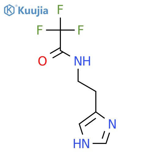 Acetamide, 2,2,2-trifluoro-N-[2-(1H-imidazol-4-yl)ethyl]- structure