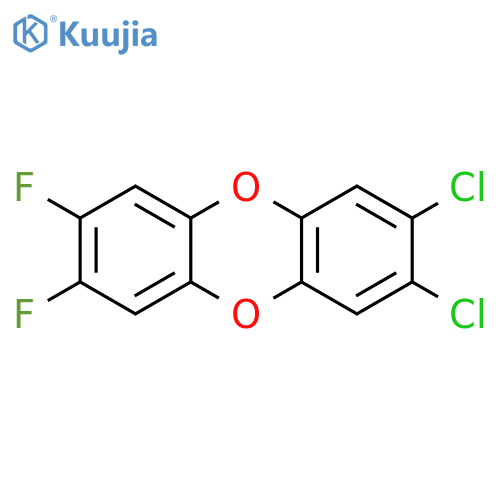 2,3-dichloro-7,8-difluorooxanthrene structure