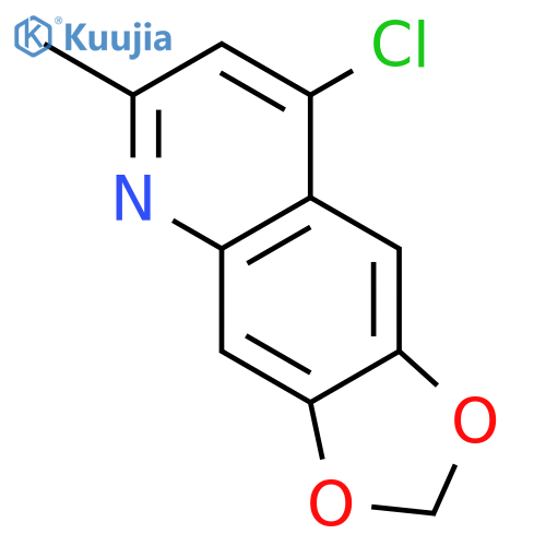 8-Chloro-6-methyl1,3dioxolo4,5-gquinoline structure
