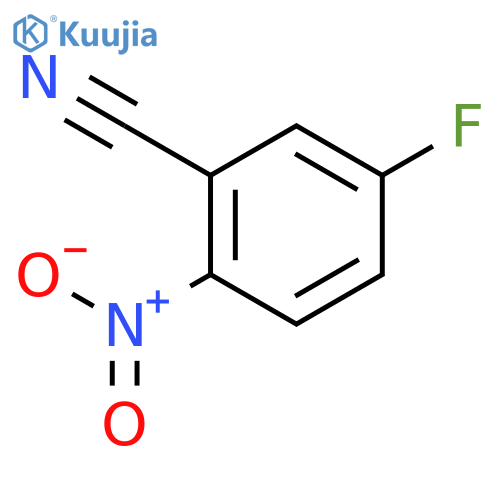 5-Fluoro-2-nitrobenzonitrile structure