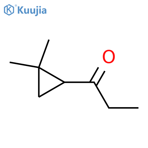 1-(2,2-Dimethylcyclopropyl)propan-1-one structure