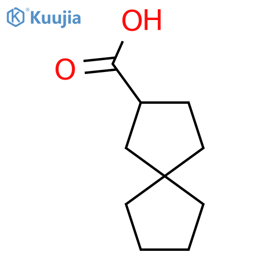 spiro4.4nonane-2-carboxylic acid structure