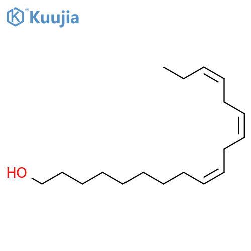 (9Z,12Z,15Z)-Octadeca-9,12,15-trien-1-ol structure