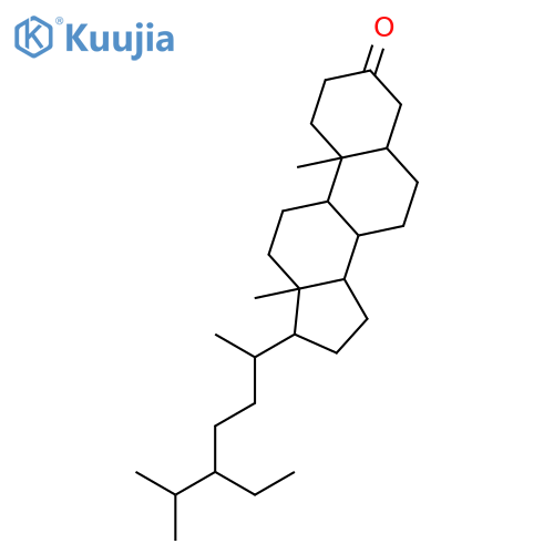 Stigmastan-3-one, (5a)- structure