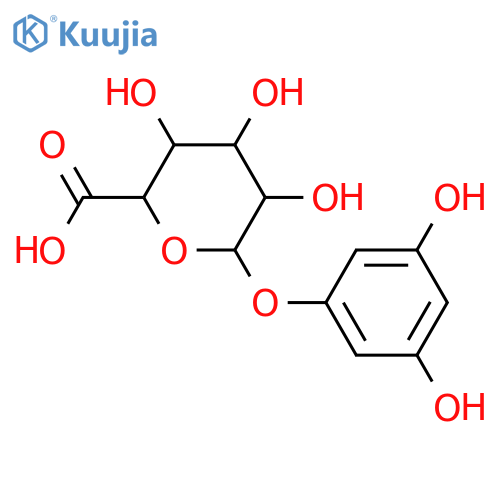 Phloroglucinol-1-beta-O-Glucuronide structure