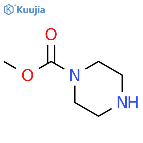 Methyl piperazine-1-carboxylate structure