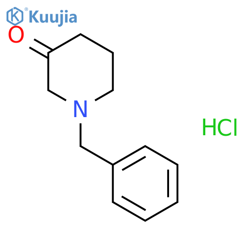 1-Benzylpiperidin-3-one hydrochloride structure