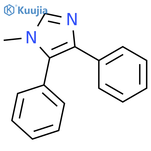1H-Imidazole, 1-methyl-4,5-diphenyl- structure