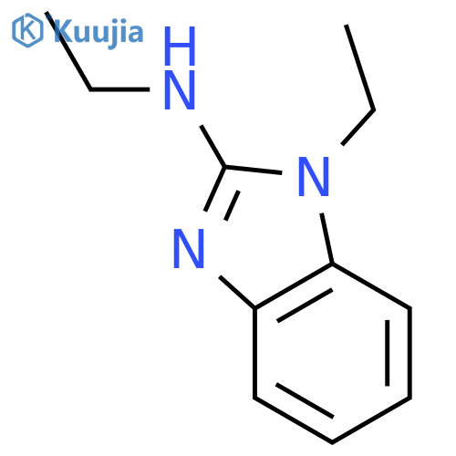 N,1-Diethyl-1H-benzo[d]imidazol-2-amine structure
