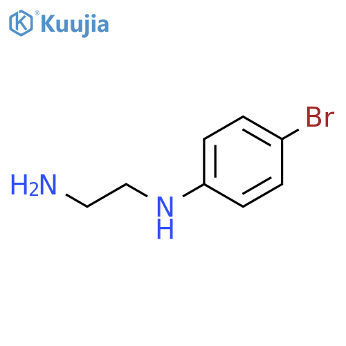 N-(2-aminoethyl)-4-bromoaniline structure
