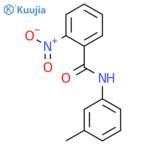 N-(3-Methylphenyl)-2-nitrobenzamide structure