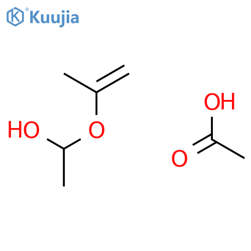 Ethanol, 1-[(1-methylethenyl)oxy]-, acetate structure