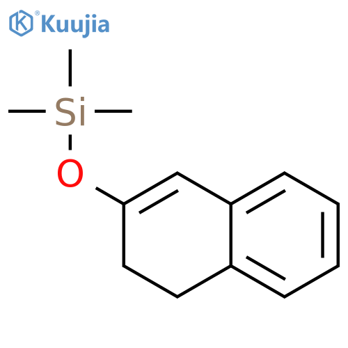 Silane, [(3,4-dihydro-2-naphthalenyl)oxy]trimethyl- structure