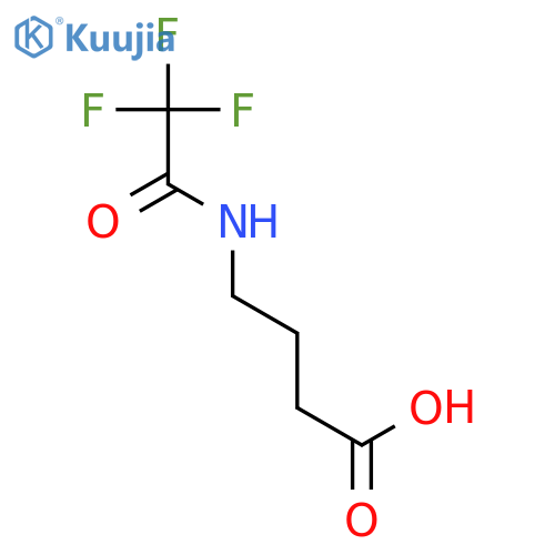 4-(2,2,2-Trifluoroacetamido)butanoic acid structure