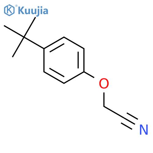 (4-tert-Butyl-phenoxy)acetonitrile structure