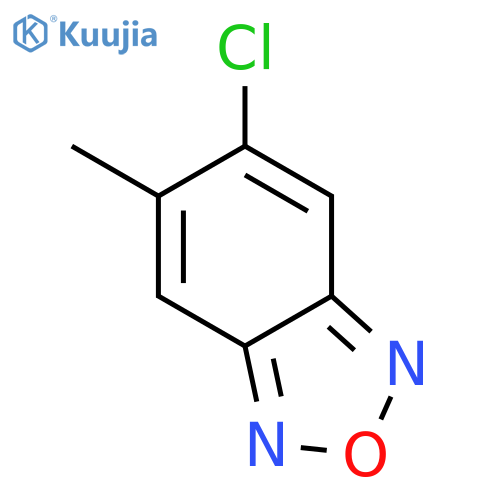 2,1,3-Benzoxadiazole, 5-chloro-6-methyl- structure