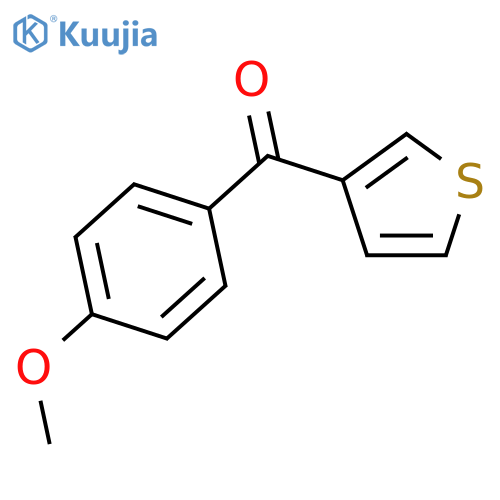 Methanone, (4-methoxyphenyl)-3-thienyl- structure