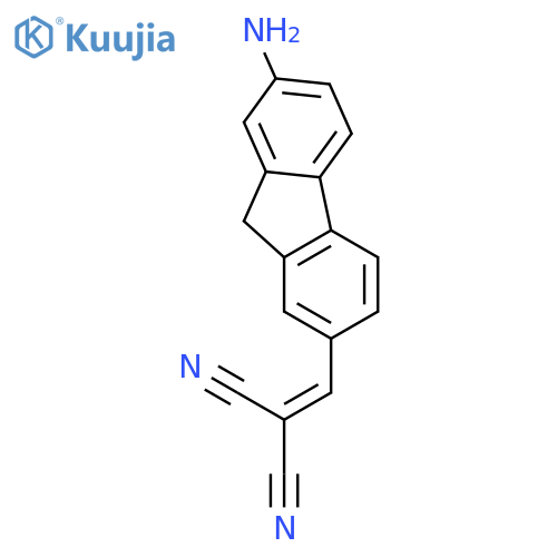 PROPANEDINITRILE, [(7-AMINO-9H-FLUOREN-2-YL)METHYLENE]- structure