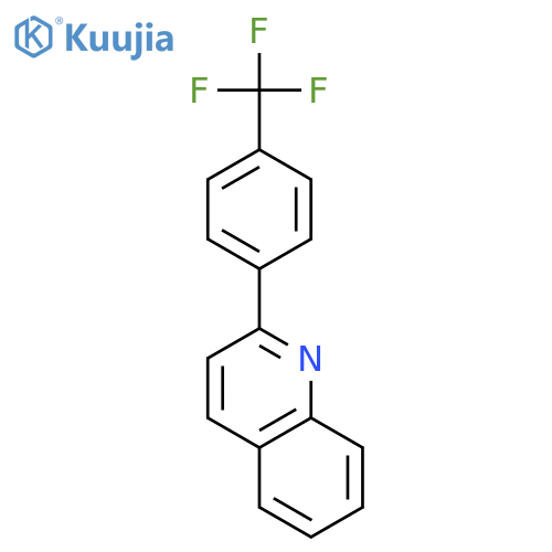 2-(4-TrifluoroMethyl-phenyl)-quinoline structure