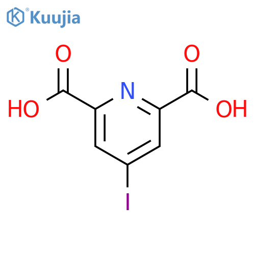 4-iodopyridine-2,6-dicarboxylic acid structure